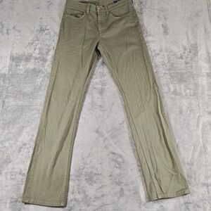 Vineyard Vines 5-Pocket Chino Pants Men's‎ 28x32 Green Flat Front Fits 29x30.5